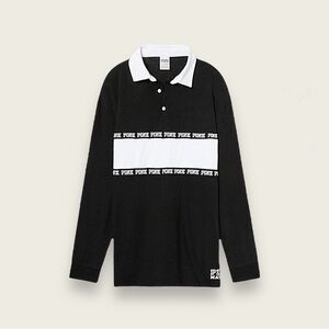 PINK Victoria’s Secret Polo Top Medium New